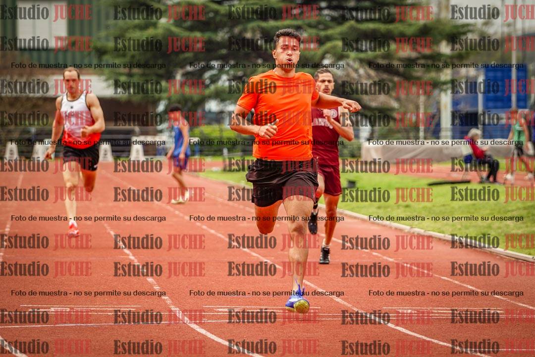 Fotos de los 200 m de varones