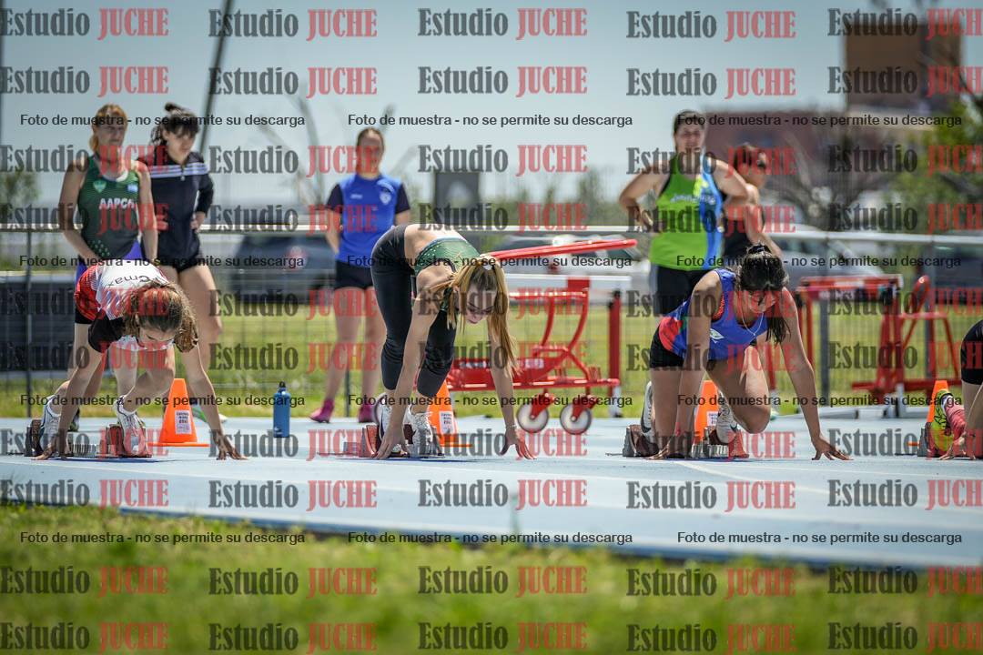 Fotos de los 100 m llanos de mujeres