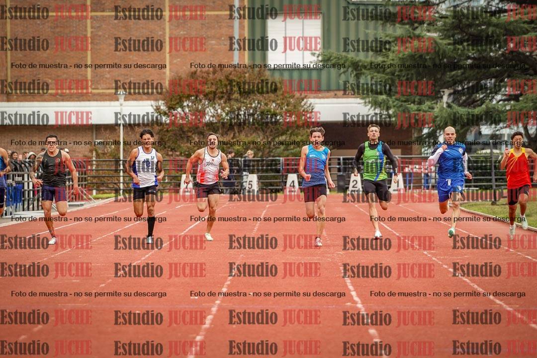 Fotos de los 200 m llanos de varones