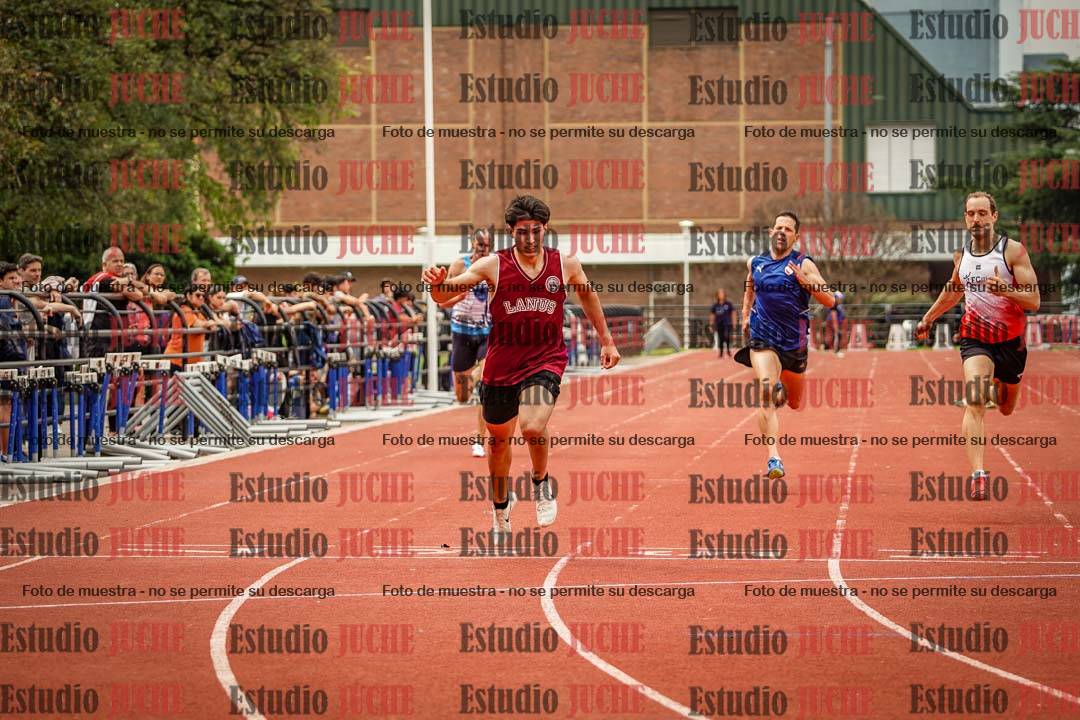 Fotos de los 200 m de varones