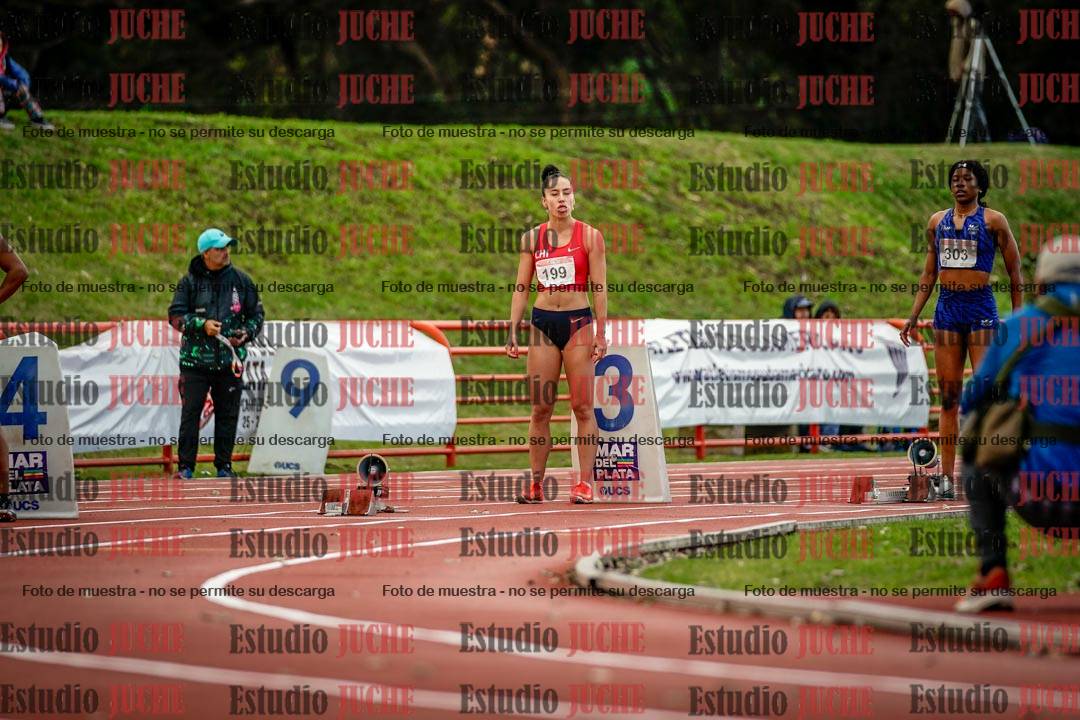 Fotos de los 200 m llanos de mujeres - FINAL