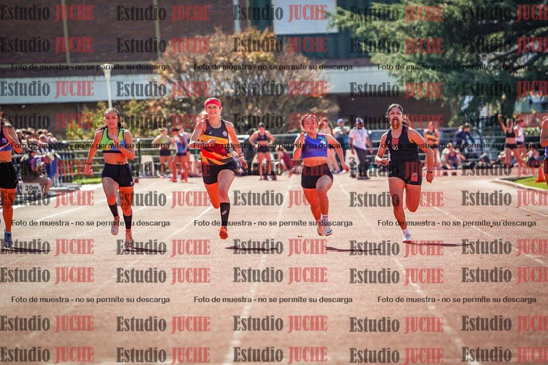 Fotos de los 100 m llanos de mujeres