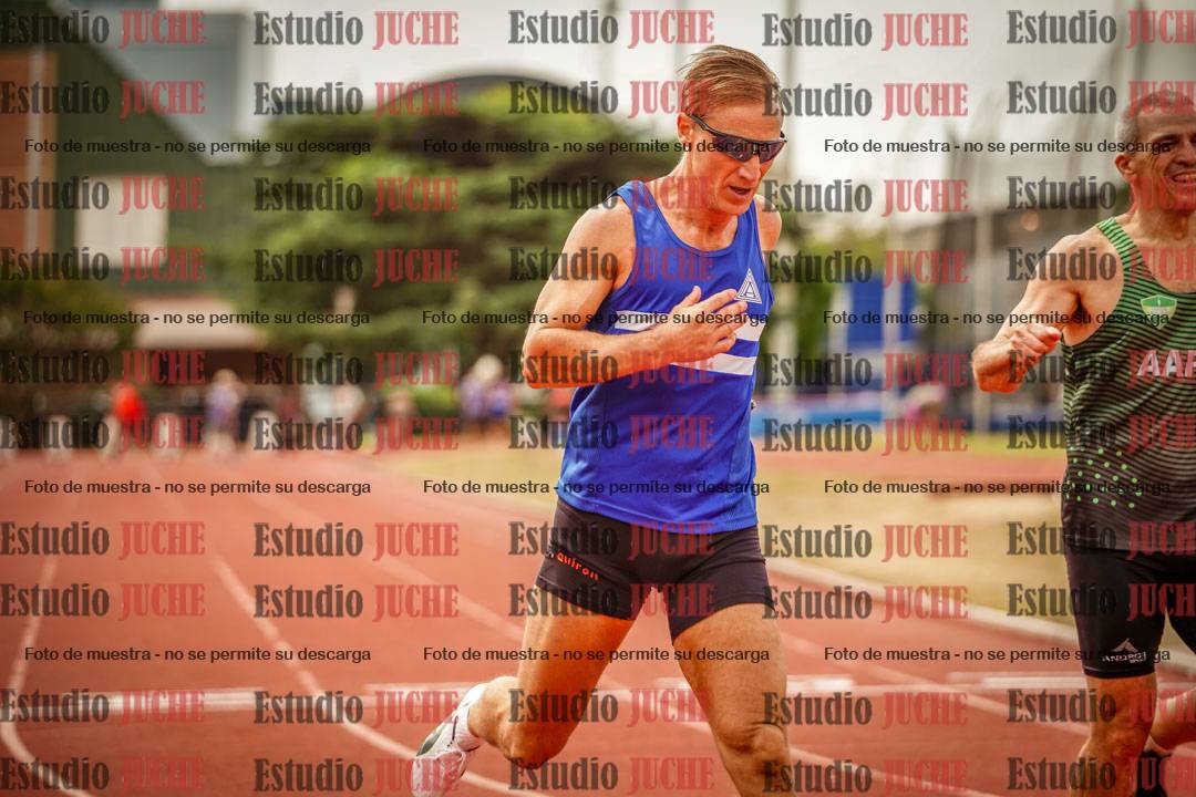 Fotos de los 100 m llanos de varones
