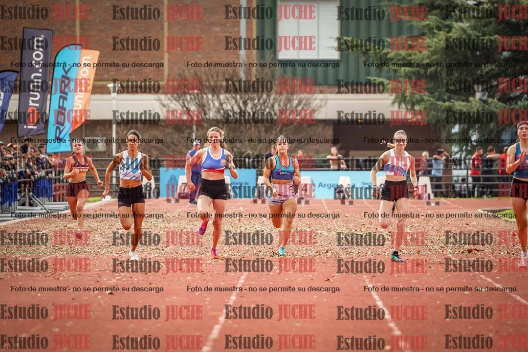 Fotos de los 100 m llanos de mujeres
