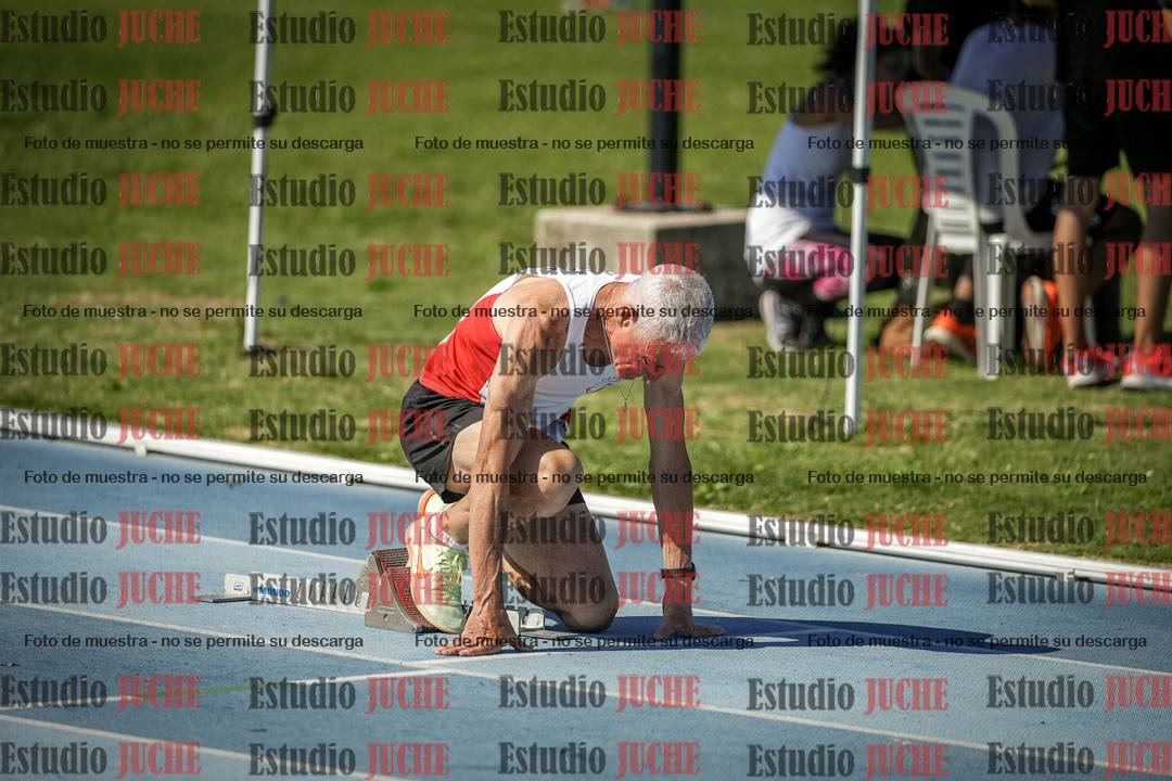 Fotos de los 400 m llanos de varones