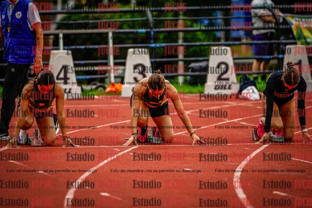 Fotos de los 100 m llanos de mujeres