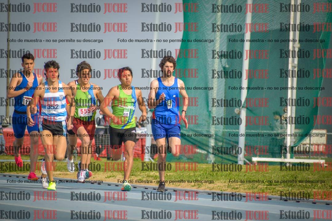 Fotos de los 800 m llanos de varones