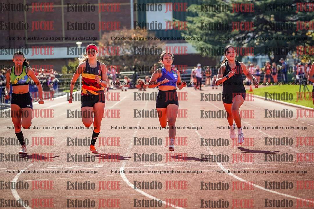 Fotos de los 100 m llanos de mujeres