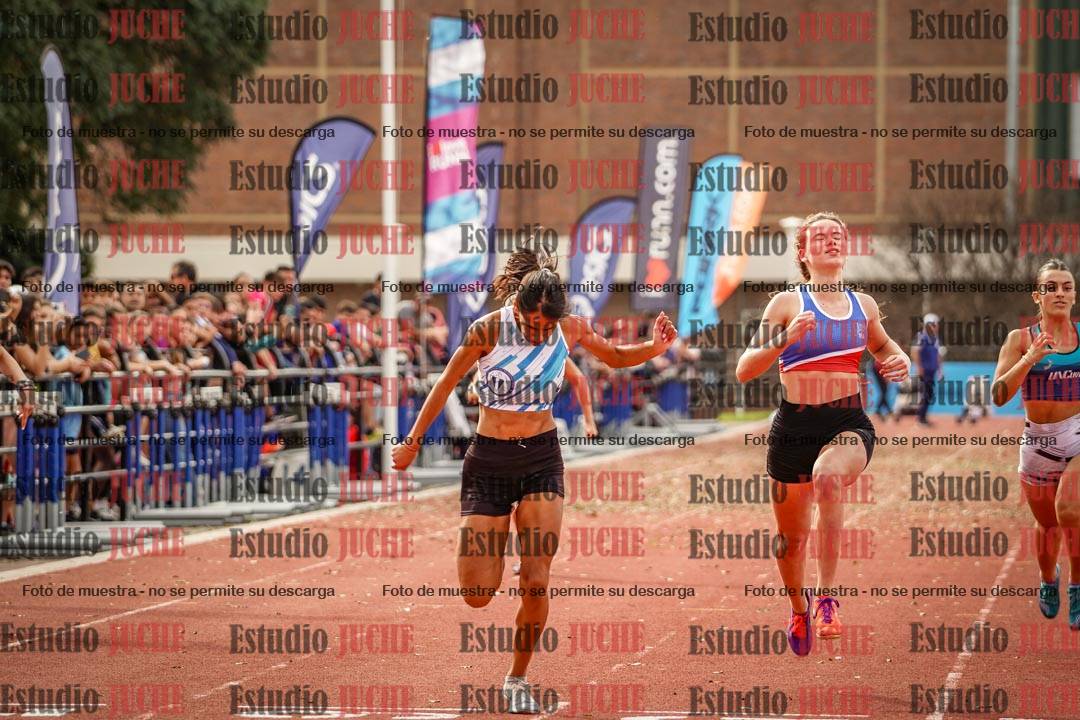 Fotos de los 100 m llanos de mujeres