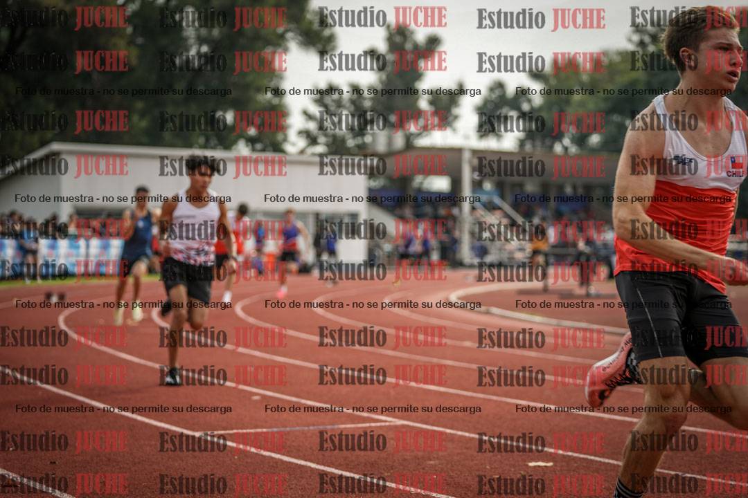 Fotos de los 400 m llanos de varones