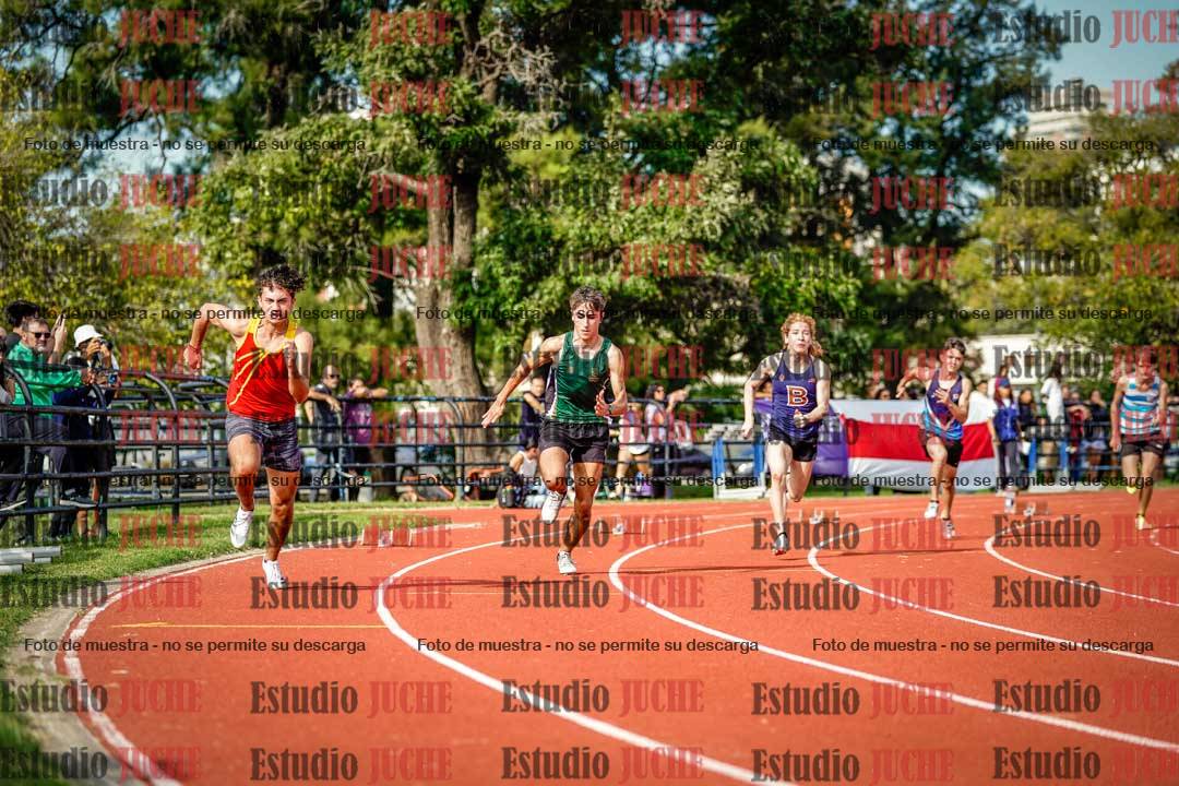 Fotos de los 200 m llanos de varones