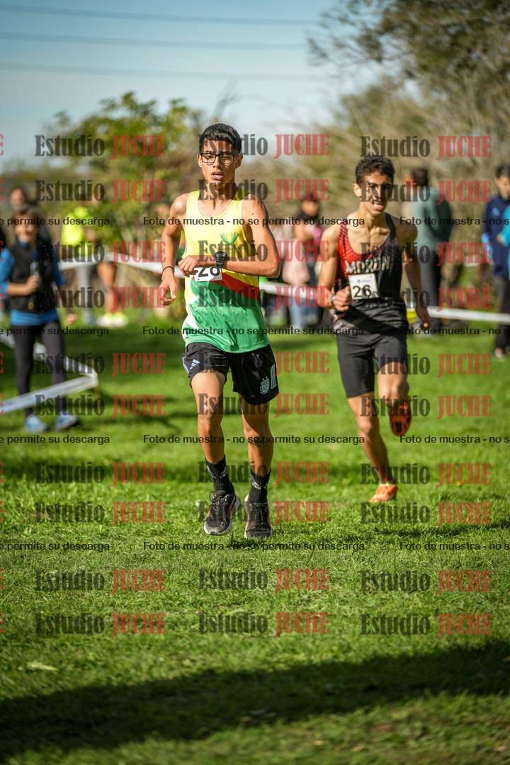 Fotos de la llegada del cross de 3000 m