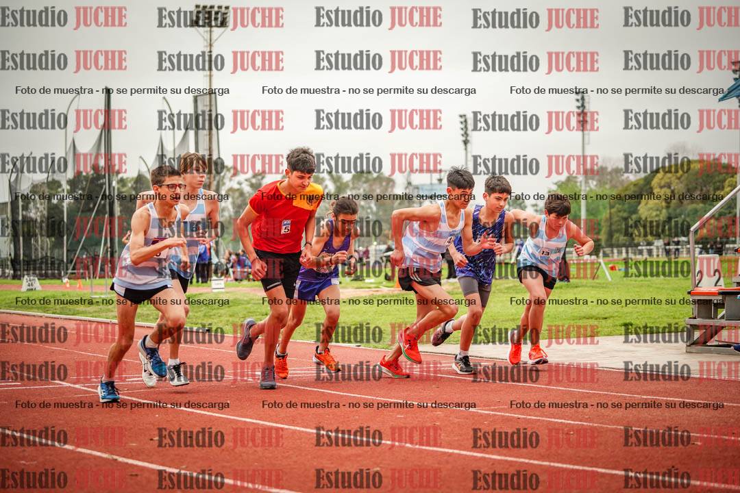Fotos de los 2400 m llanos de varones