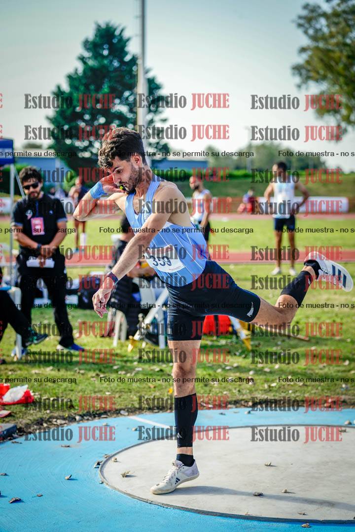 Fotos del lanzamiento de bala de varones - deca 3