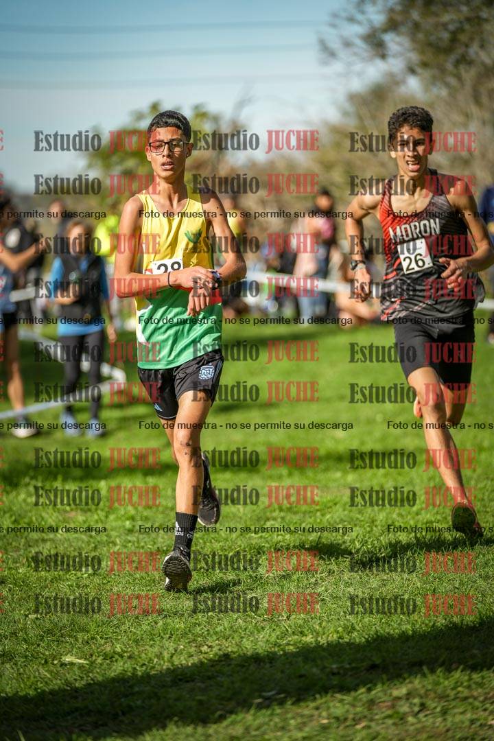 Fotos de la llegada del cross de 3000 m