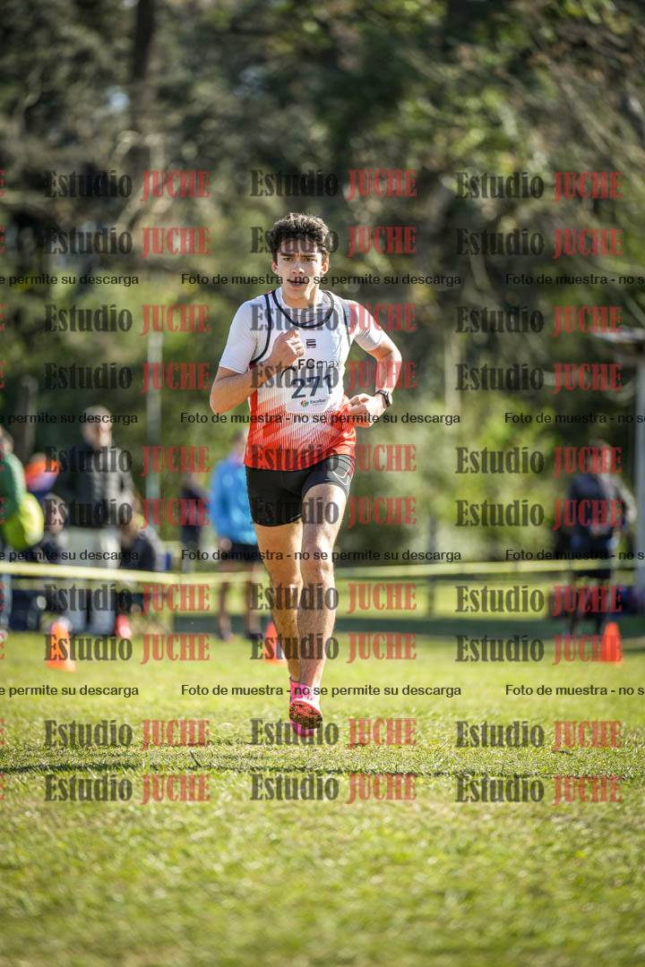 Fotos de la llegada del cross de 3000 m
