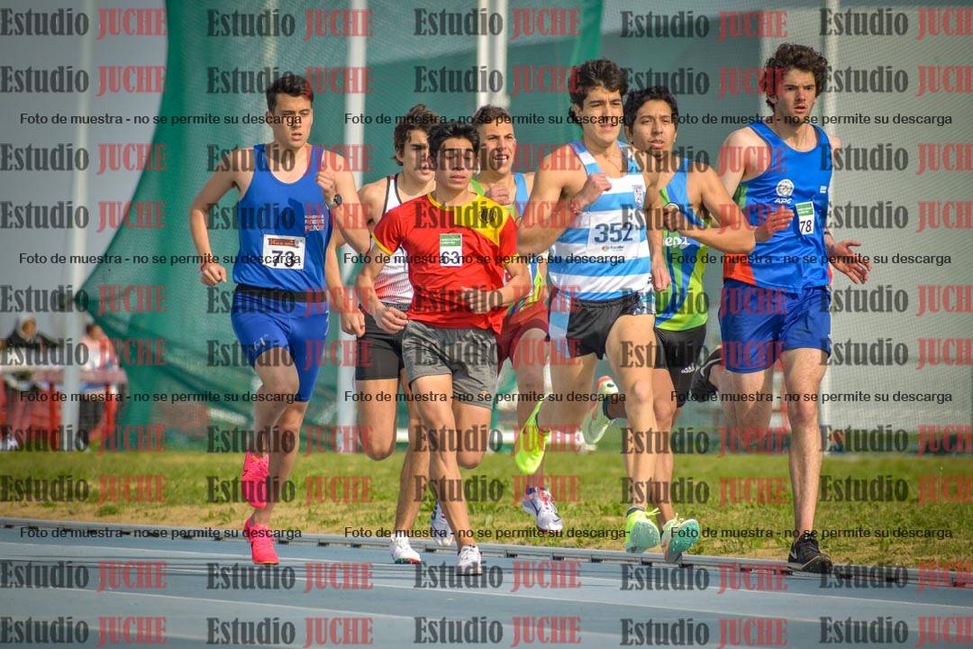 Fotos de los 800 m llanos de varones
