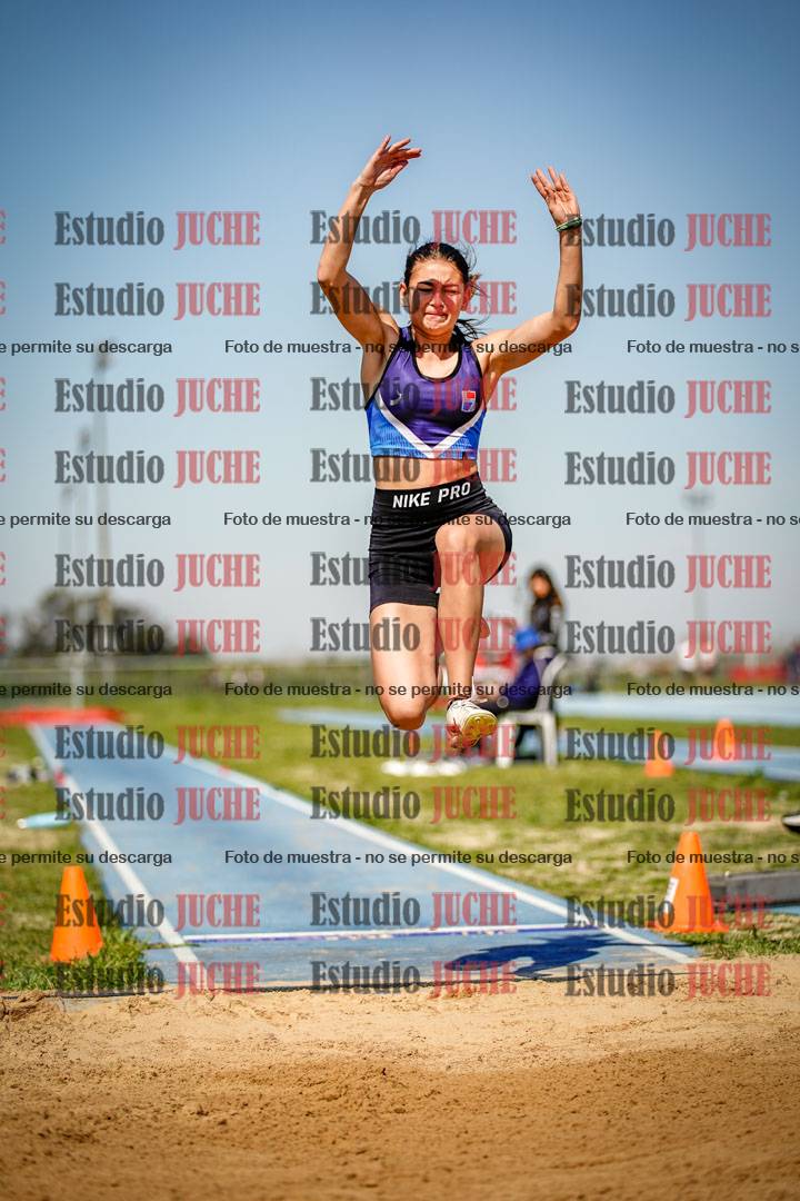 Fotos del salto en largo de mujeres - heptatlón 5