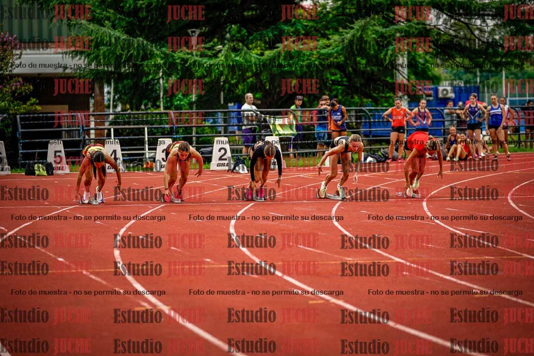 Fotos de los 100 m llanos de mujeres