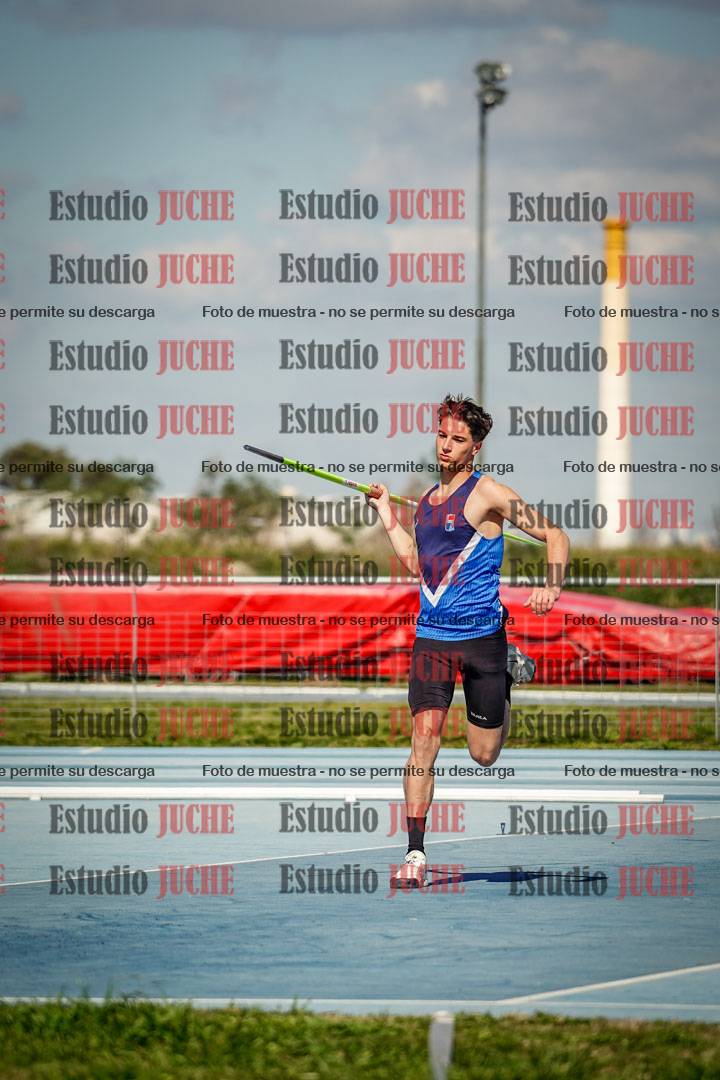 Fotos del lanzamiento de jabalina de varones