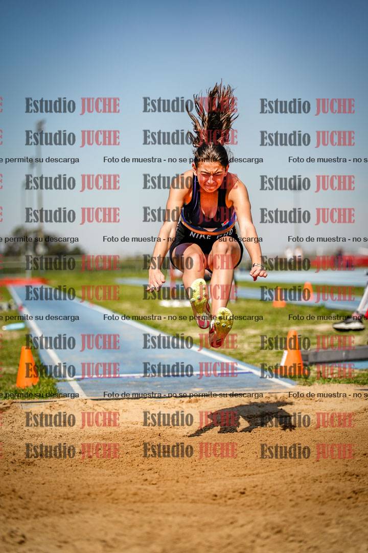 Fotos del salto en largo de mujeres - heptatlón 5