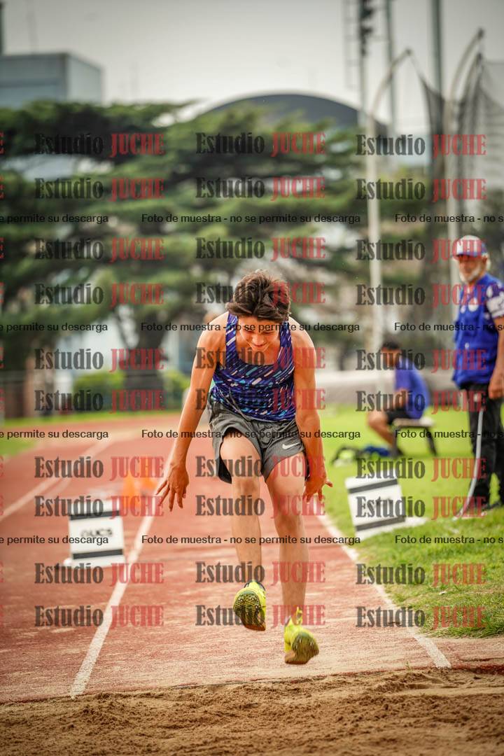 Fotos del salto triple de varones