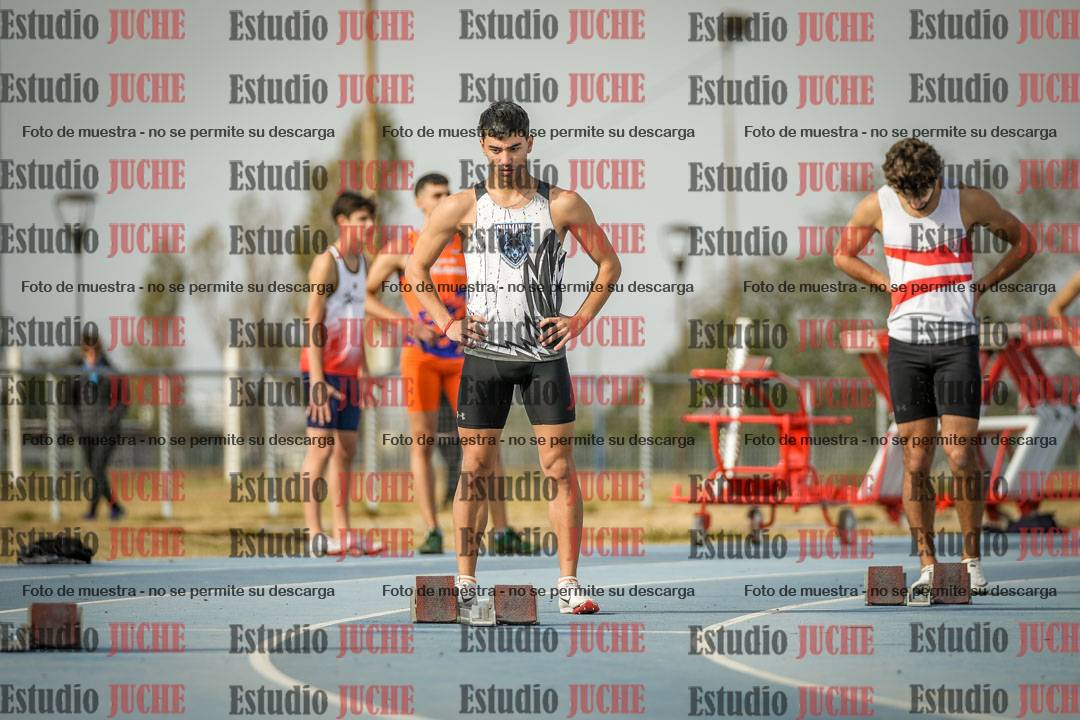 Fotos de los 200 m llanos de varones
