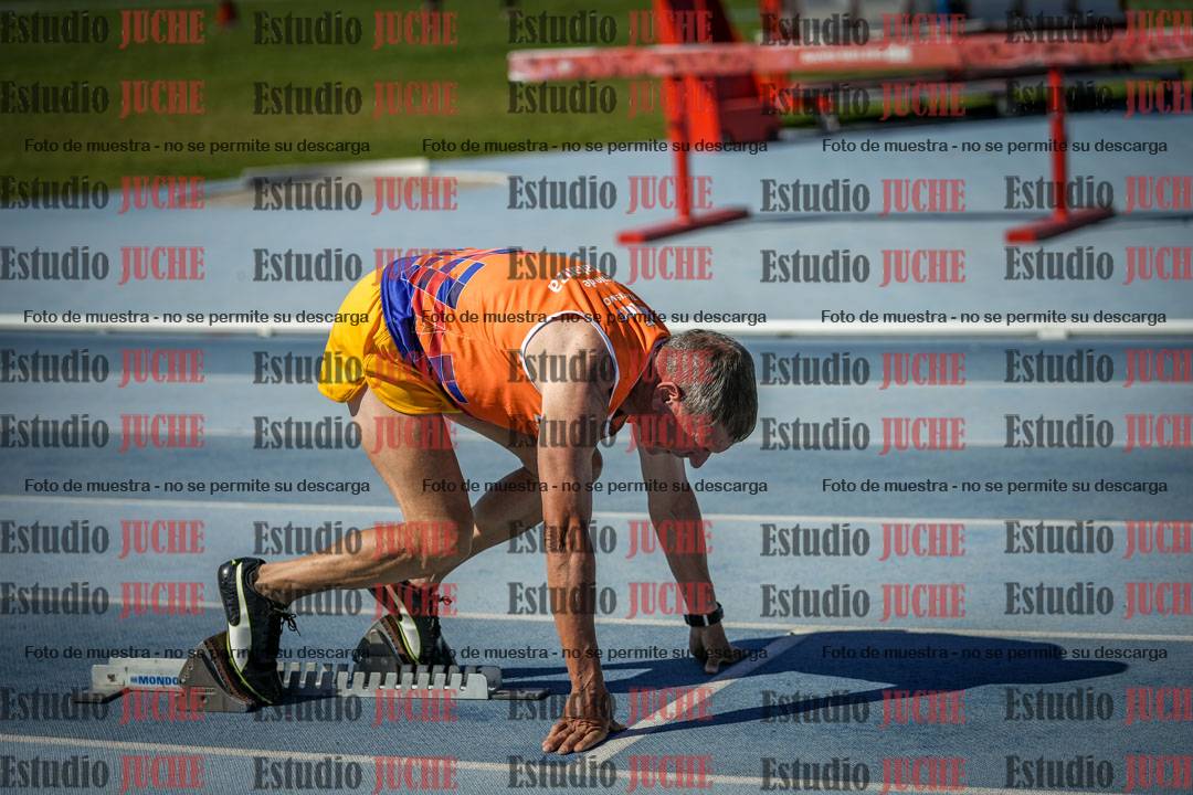 Fotos de los 400 m llanos de varones