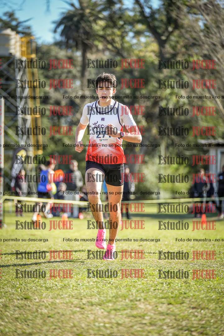 Fotos de la llegada del cross de 3000 m