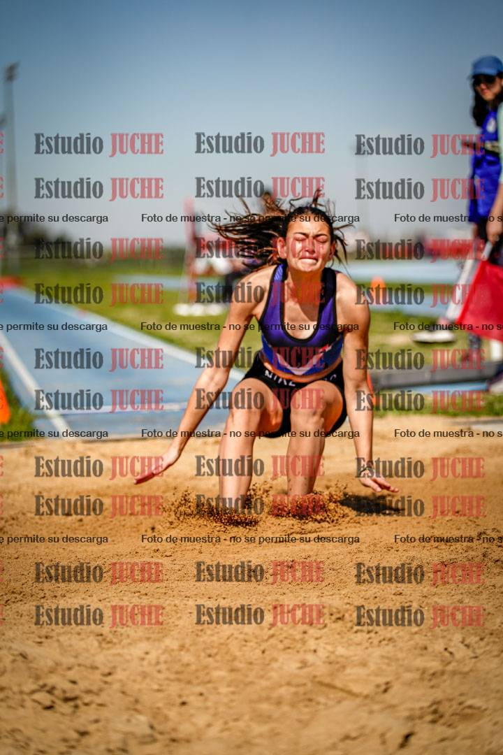 Fotos del salto en largo de mujeres - heptatlón 5