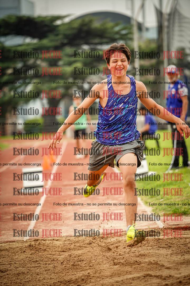 Fotos del salto triple de varones