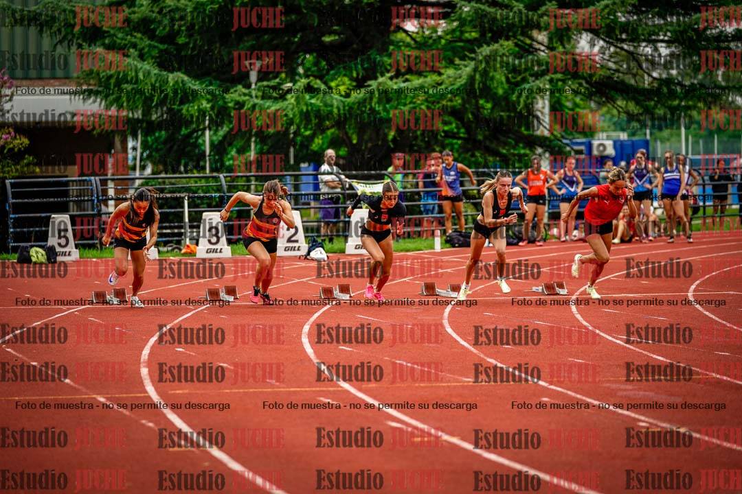 Fotos de los 100 m llanos de mujeres
