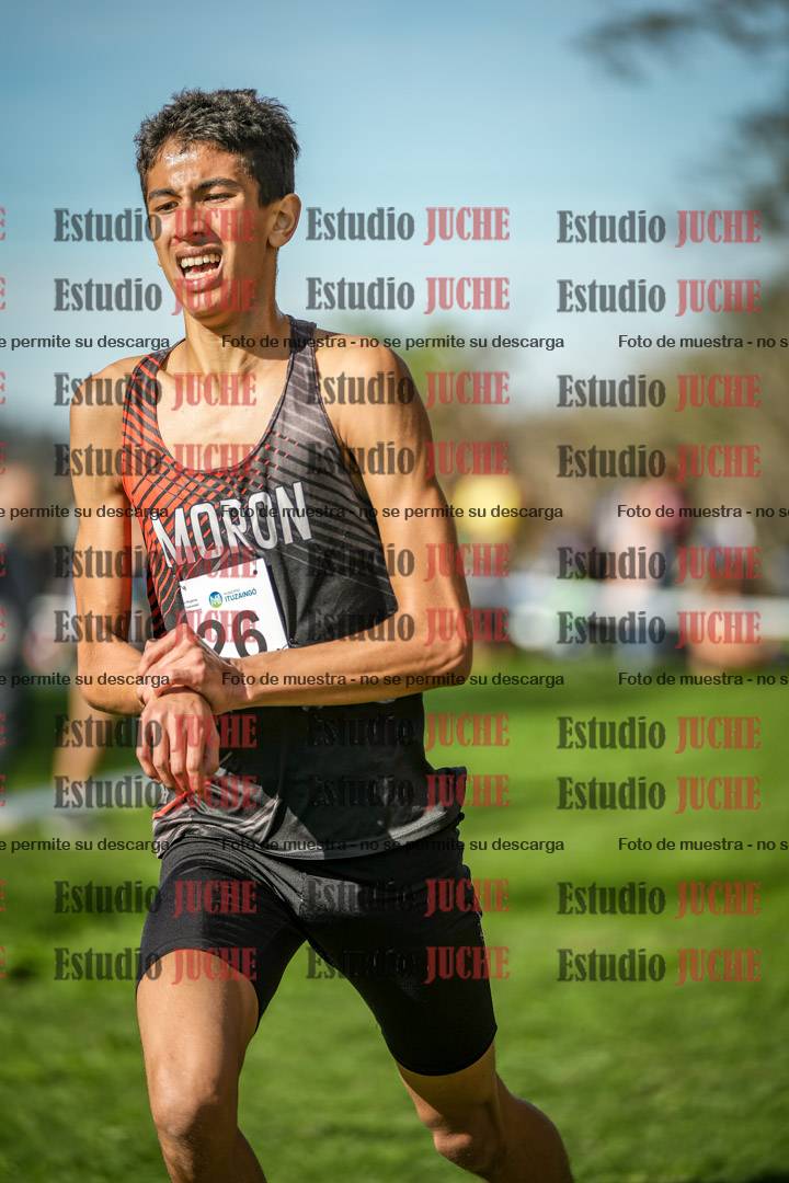 Fotos de la llegada del cross de 3000 m