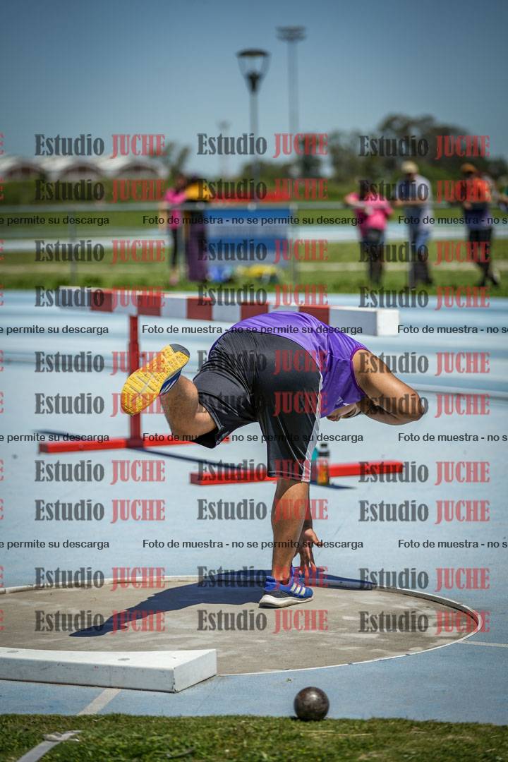 Fotos del lanzamiento de bala de varones - U14