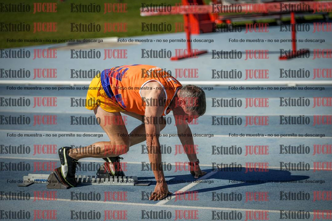 Fotos de los 400 m llanos de varones