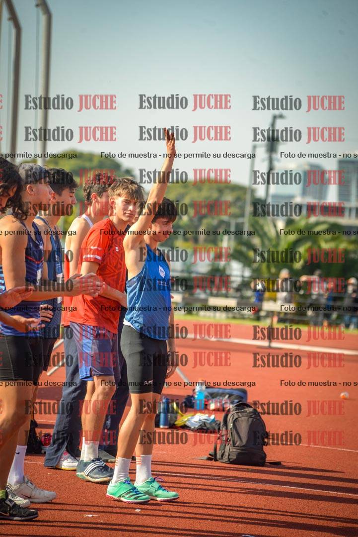 Fotos del salto en alto de varones