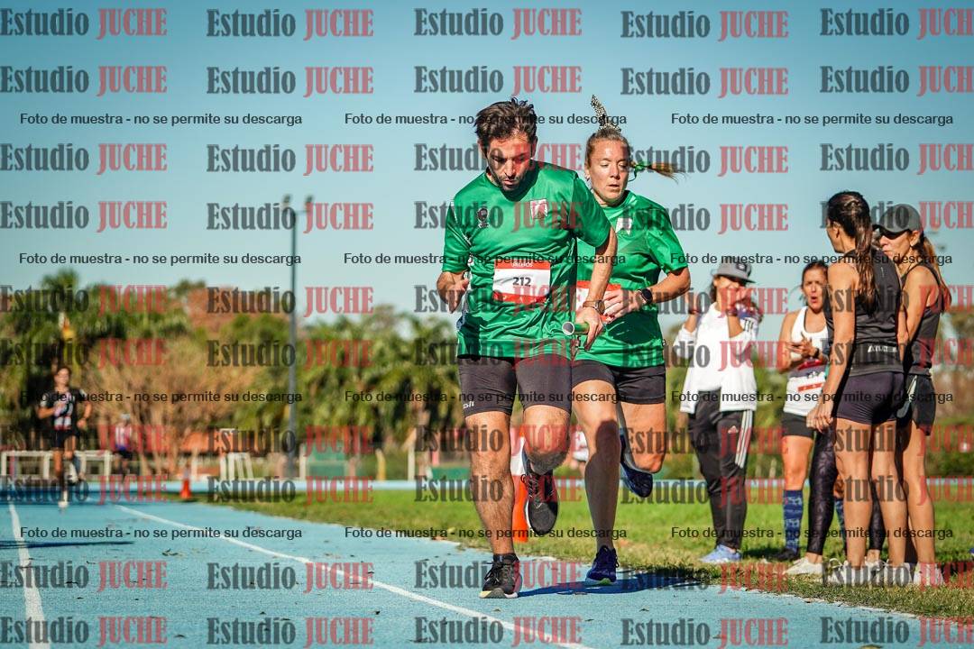 Fotos durante los relevos