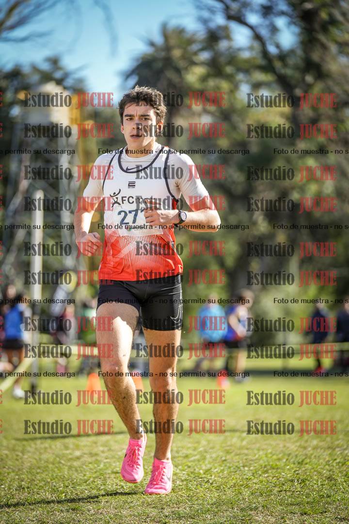 Fotos de la llegada del cross de 3000 m