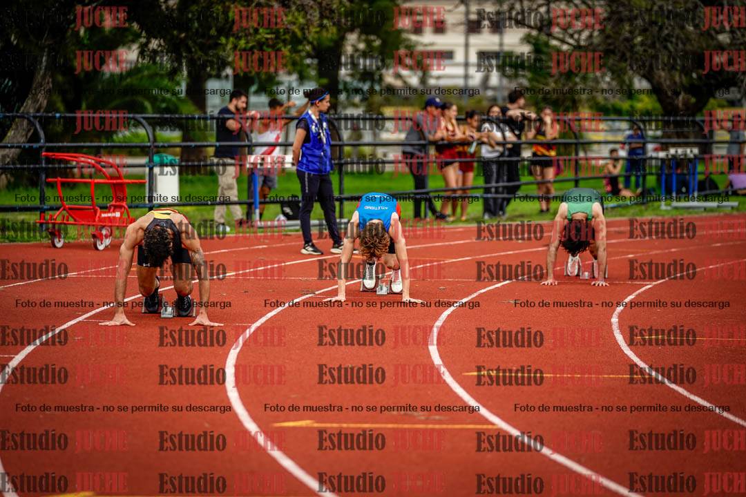 Fotos de los 200 m de varones
