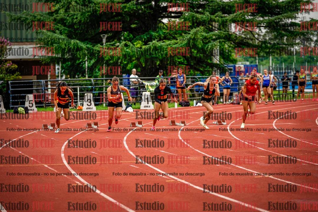 Fotos de los 100 m llanos de mujeres