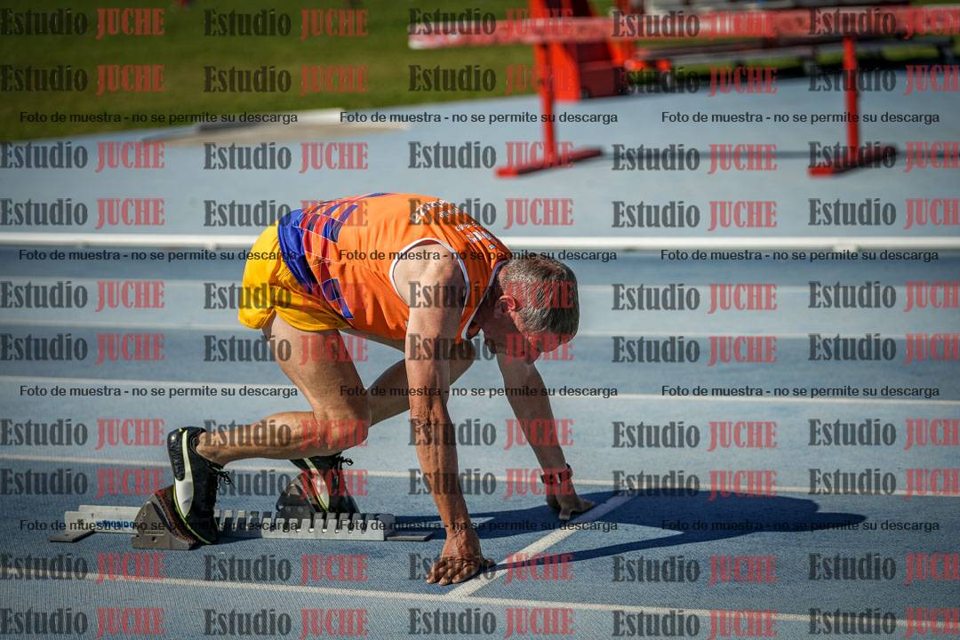 Fotos de los 400 m llanos de varones