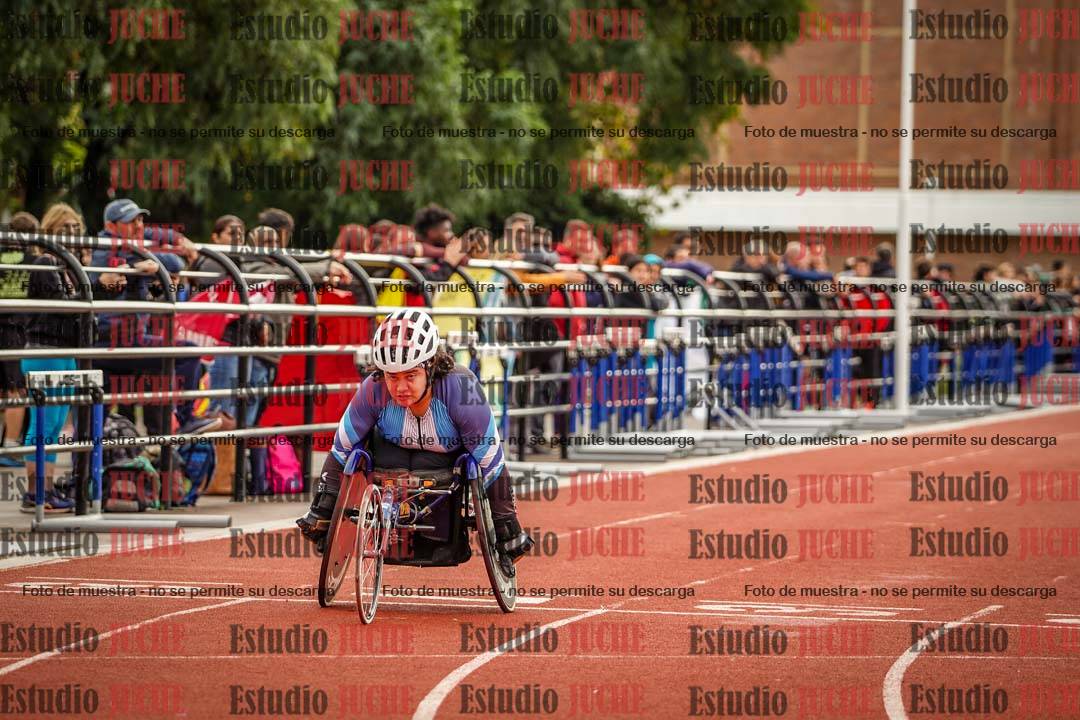 Fotos de los 100 m llanos de varones