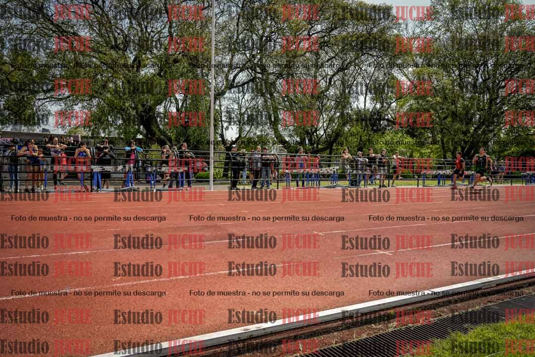 Fotos de los 100 m de varones