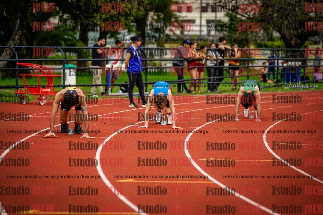 Fotos de los 200 m de varones