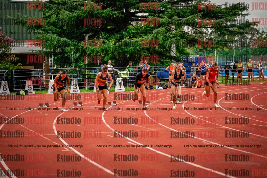 Fotos de los 100 m llanos de mujeres