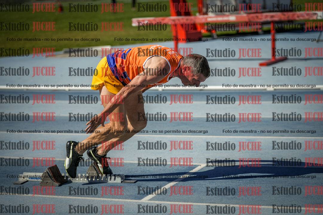 Fotos de los 400 m llanos de varones