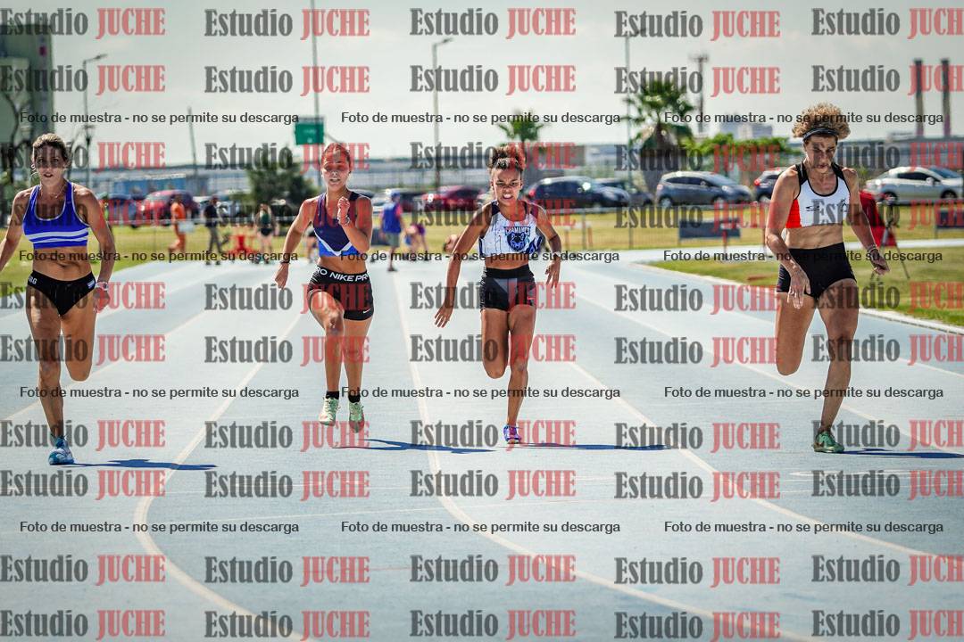 Fotos de los 100 m llanos de mujeres