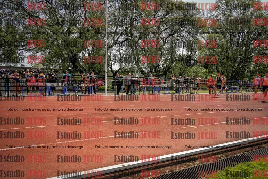 Fotos de los 100 m de varones