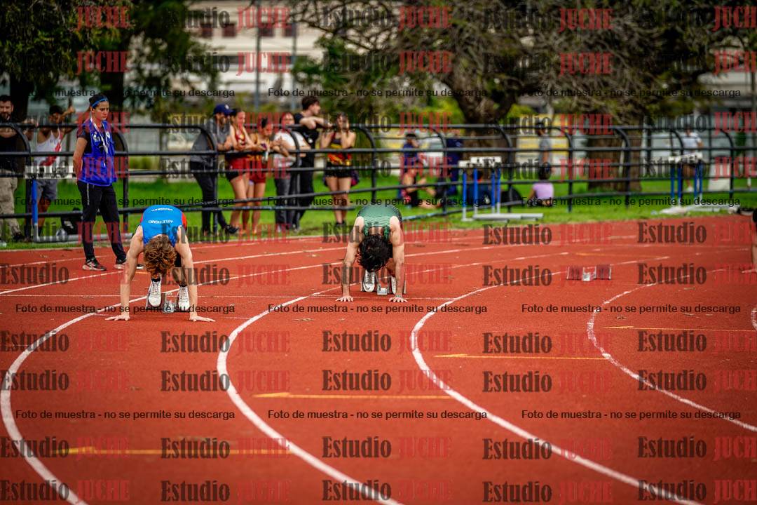 Fotos de los 200 m de varones