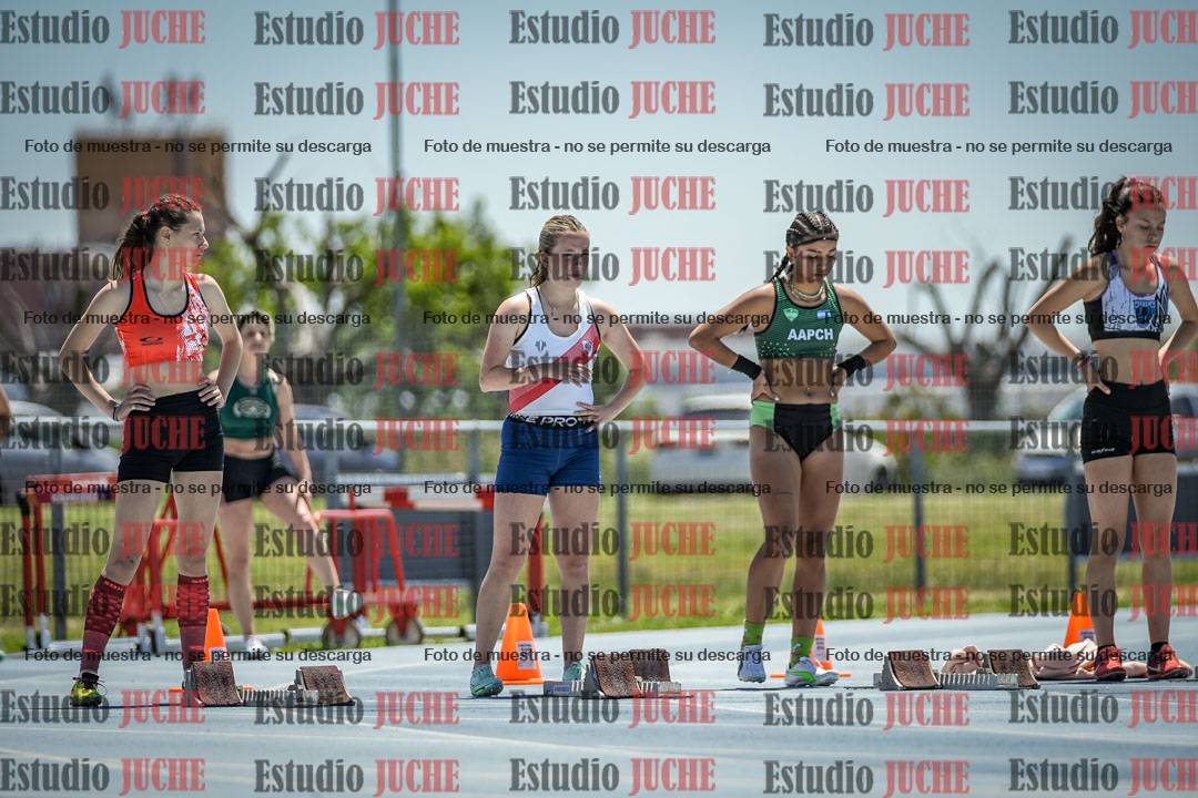 Fotos de los 100 m llanos de mujeres